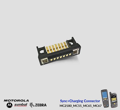 Sync+Conector de Carga Zebra MC2180/MC55/MC65/MC67