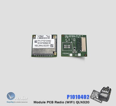 Module PCB Radio (WIFI) Zebra QLN320