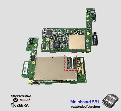 Placa Principal Zebra Motorola SB1 (Versão Extendida)