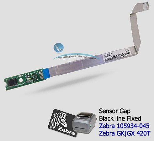 Sensor Gap (Black line Fixed) Zebra GX420T/GK420T/GX430