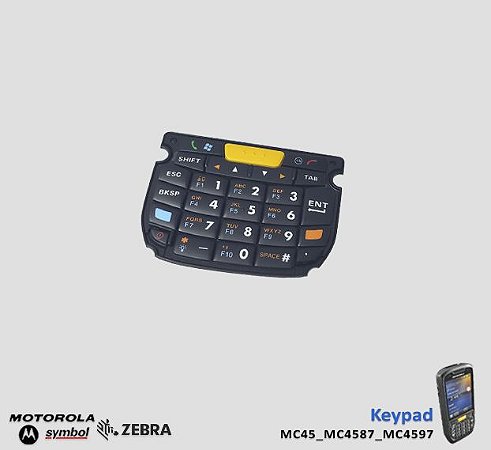 Keypad Zebra MC45, MC4587, MC4597