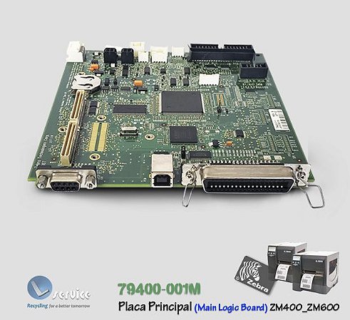 Placa Principal Zebra ZM400/ZM600