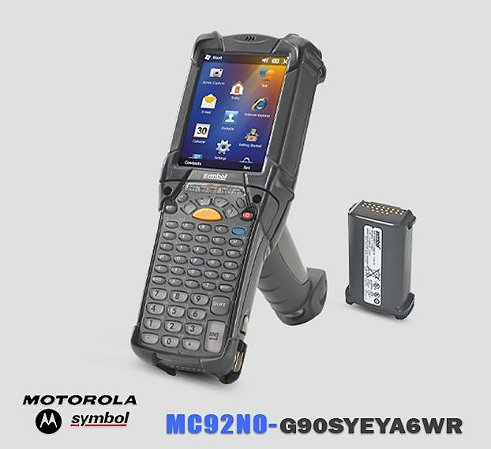 thumbnail image 2 of Zebra Motorola Symbol MC9200 MC92N0-G30SYVYA601 – Win CE7 Barcode Scanner (Used) 2 of 5
