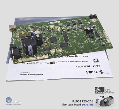 Placa principal Zebra ZXP3 (Dual side)