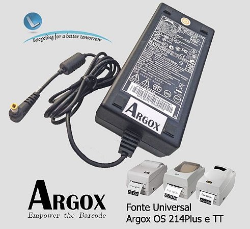 Fonte 24V Argox universal (compatível)