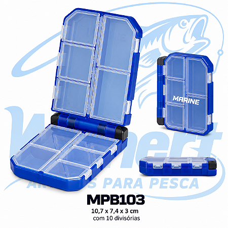 Caixa Pocket Box Marine Sports MPB103 10,7x7,4x3cm