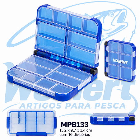 Caixa Pocket Box Marine Sports MPB133 13,2x9,7x3,4cm