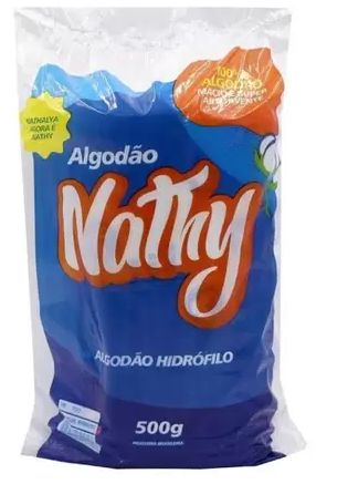ALGODAO HIDROFILO TIPO A 500G (NATHY)