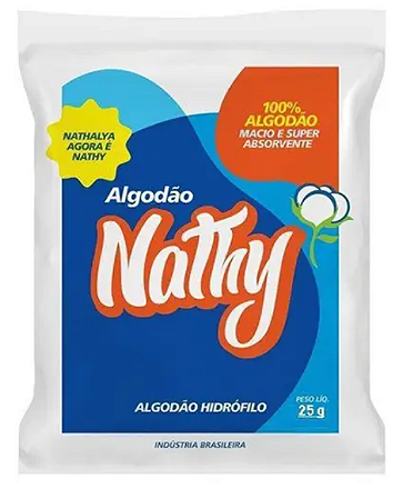 ALGODAO HIDROFILO 25G (NATHY)