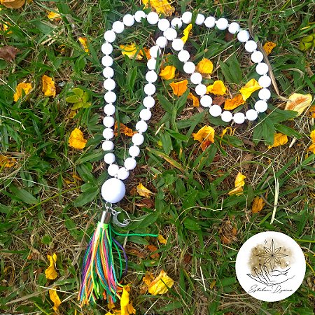 Japamala branco abs 54 contas PROMO