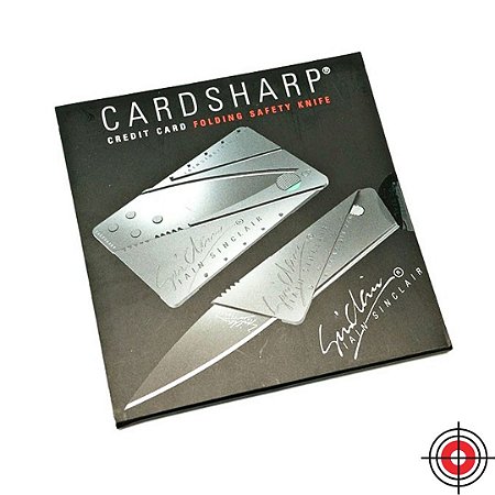 CARDSHARP - Canivete Cartão de Bolso