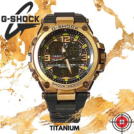 G-SHOCK Resist Titanium GOLD