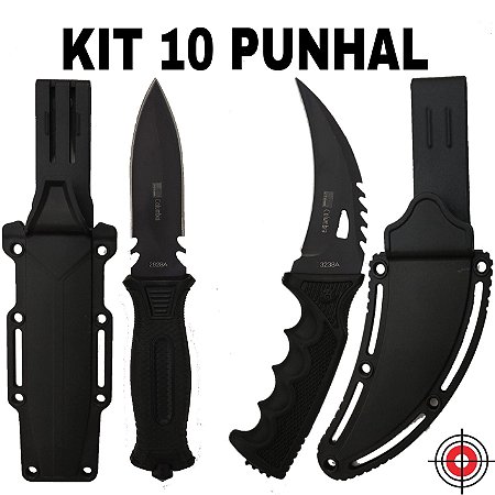 ATACADO KIT 10 Punhal Tática de Combate Columbia USA