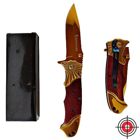 Canivete Tático Browning GOLDEN PREMIUM