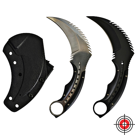 Karambit Tático de Combate Full Tang