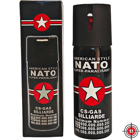 Spray de Defesa AMERICAN NATO CS-GAS 60ml