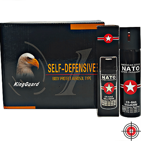 ATACADO Caixa com 10 AMERICAN NATO CS-GAS 110ml