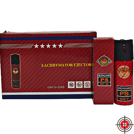 ATACADO Caixa com 10 Spray de Defesa BODYGUARD PS 007 60ml