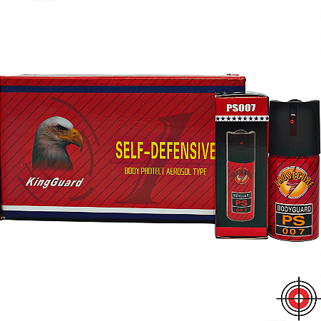 ATACADO Caixa com 10 Mini Spray de Defesa BODYGUARD PS 007 40ml