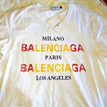 camiseta balenciaga verde