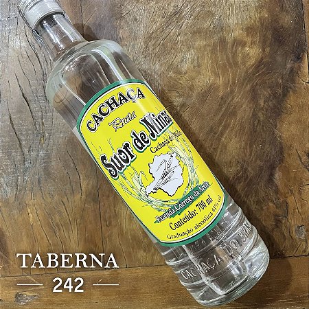 Cachaça Suor de Minas Prata