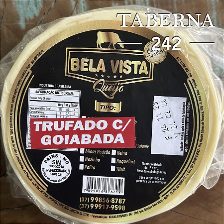 Queijo Trufado Goiabada