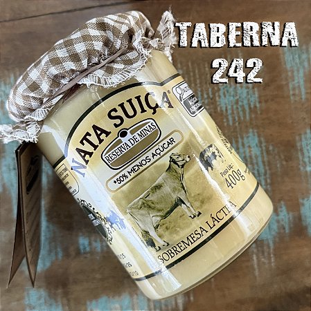 Doce de Nata Suiça Reserva de Minas 400g