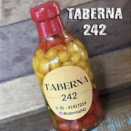 Garrafa de Pimentas Mistas