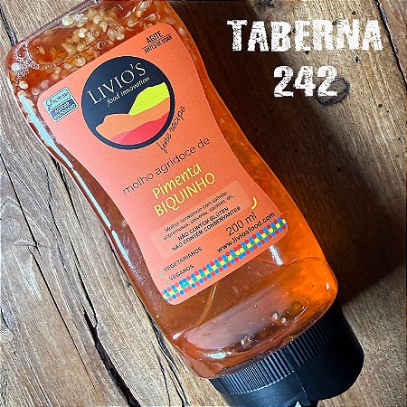 Molho Agridoce de Pimenta Biquinho
