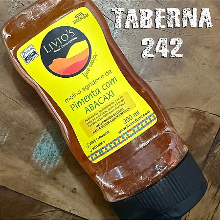 Molho Agridoce de Pimenta com Abacaxi