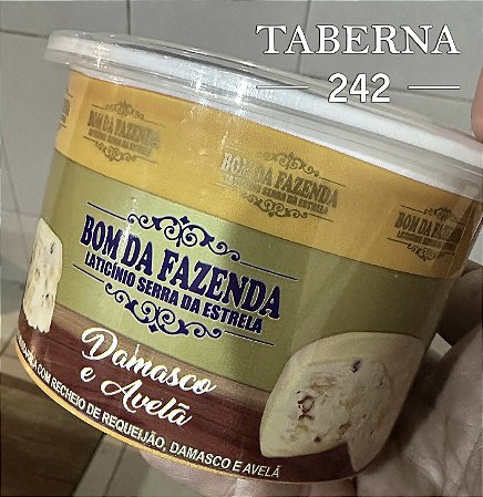 Queijo Trufado Damasco e Avela - Envio somente SEDEX