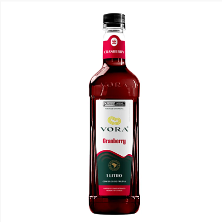 Xarope Vora de Cranberry