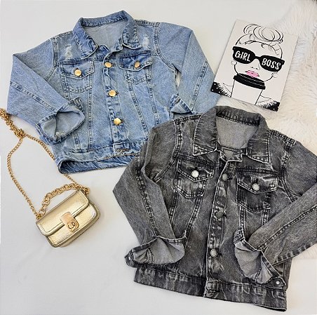 Jaqueta jeans tradicional