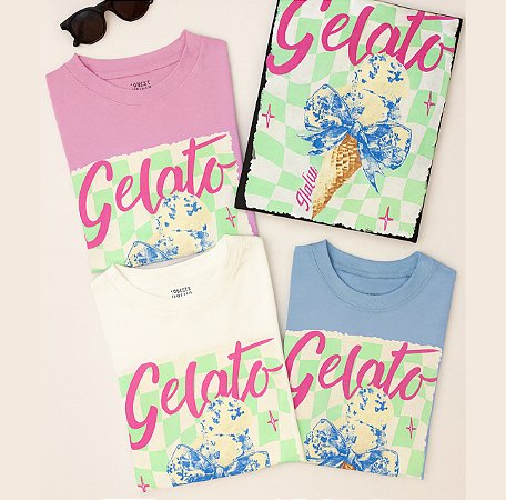 Camiseta gelato