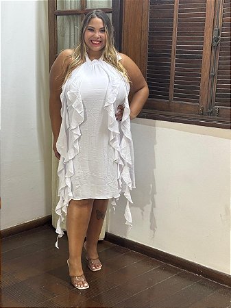 Vestido branco duna. PROMOÇÃO