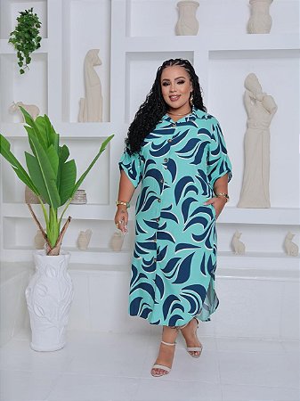 Chemise comprimento mais alongado.