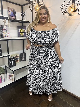 Conjunto estampado .