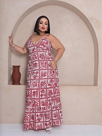 Vestido longo lindo.