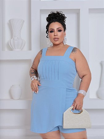 Macaquinho azul moderno .