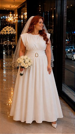 Vestido branco promoção 01