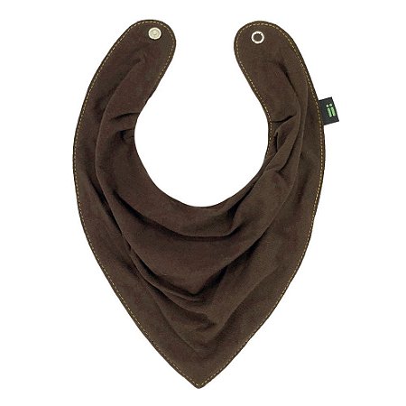 Babador Bandana Tecido Duplo Gumii – Marrom