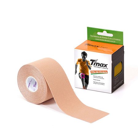 Bandagem elástica adesiva TMAX 5Mx5cm Bege