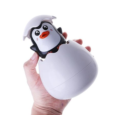 Brinquedo de Banho Chuveirinho Pinguim Buba