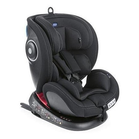 Cadeira Auto Seat 4 Fix Chicco com rotação 360 Black