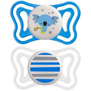 Chupeta Chicco Physio Light Lumi 6-16 meses Azul