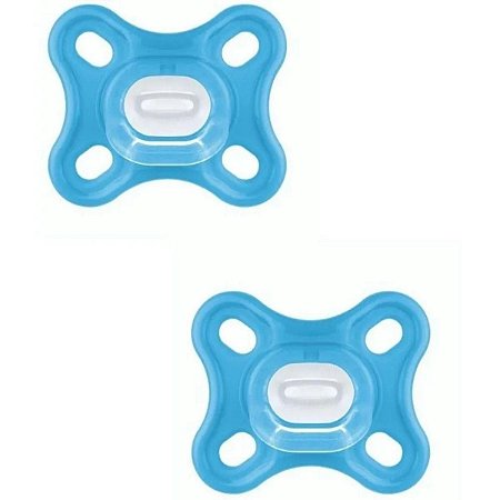 Chupeta MAM Comfort Azul  0-2 meses- Embalagem Dupla