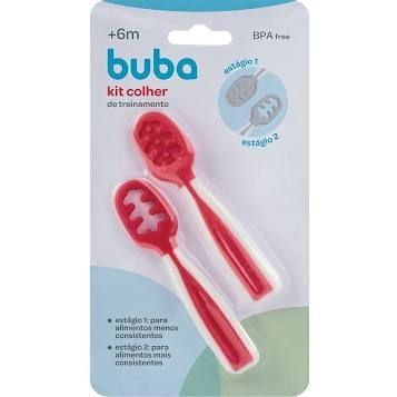 Kit Colher de Treinamento Pink Buba