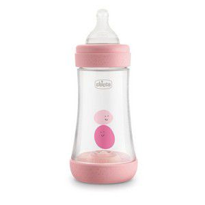 Mamadeira  Chicco Perfect5  240ml (Fluxo Medio) Rosa