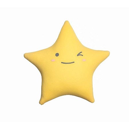 Almofada Estrela Amarela Fom Baby