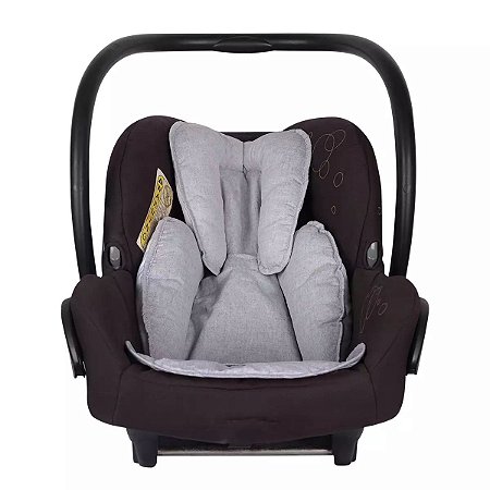 Redutor de Bebê Conforto e Cadeira do Carro Chambray Cinza